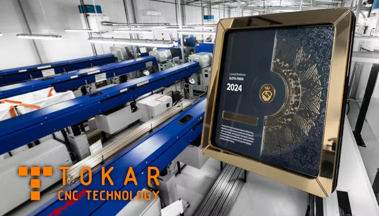 TOKAR CNC Technology Wins the Golden Company Award