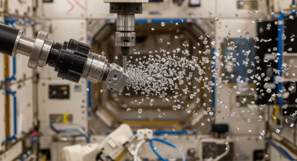 Space Machining: Revolution in Spare Parts Production for Long-term Space Missions